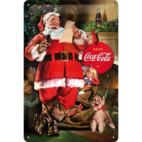 Coca-Cola Special Edition Classic Santa Collage - skilti