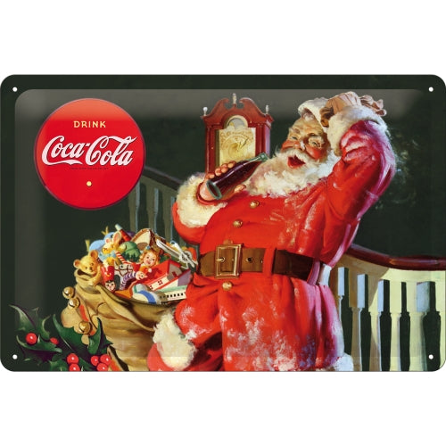 Coca-Cola Special Edition Classic Santa - skilti