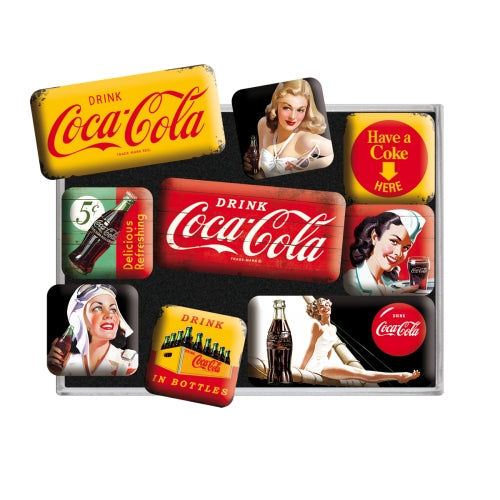 Coca Cola Yellow Mix - Seglar-Sett