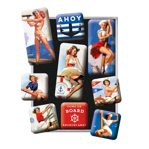 Pin Up - Ahoy - Seglar-Sett