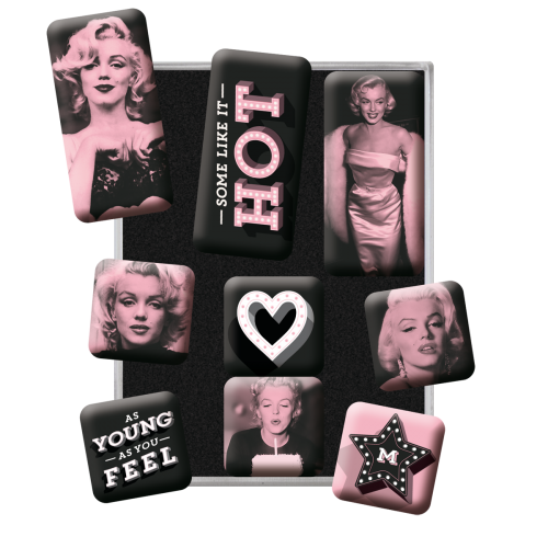 Marilyn - Some Like It Hot - Seglar-Sett