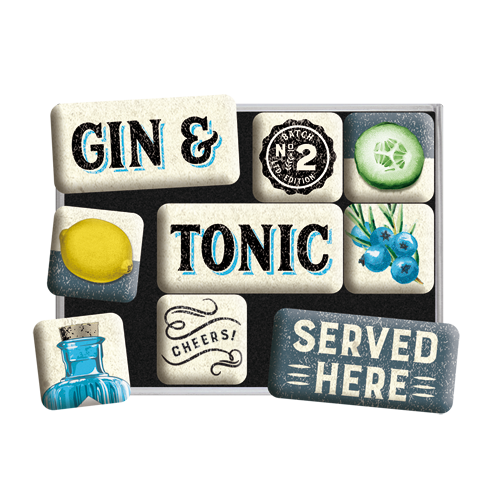 Gin & Tonic Served Here  - Seglar-Sett