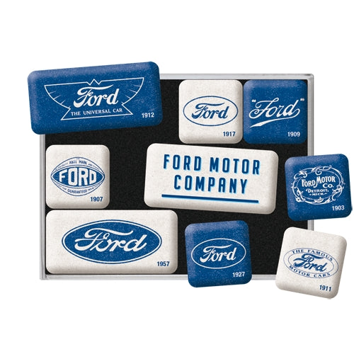 Ford - Logo Evolution - Seglar-Sett
