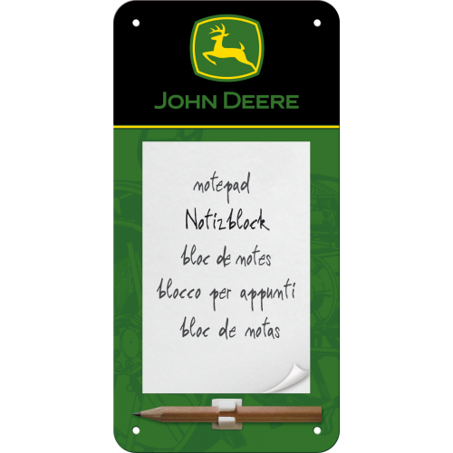John Deere Logo – Black and Green - minnismiðar