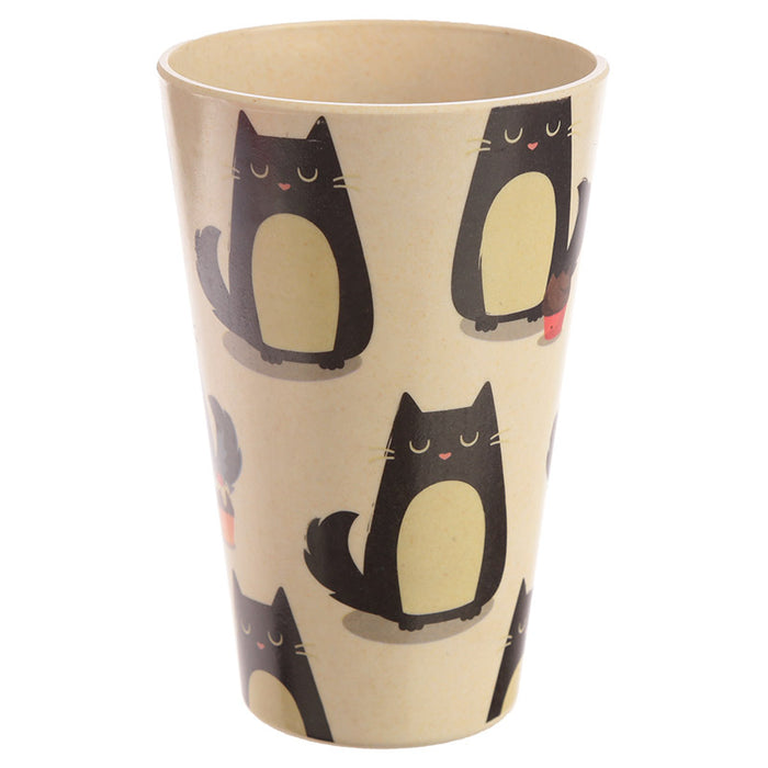 Feline Fine Cat - bambus ferðabolli