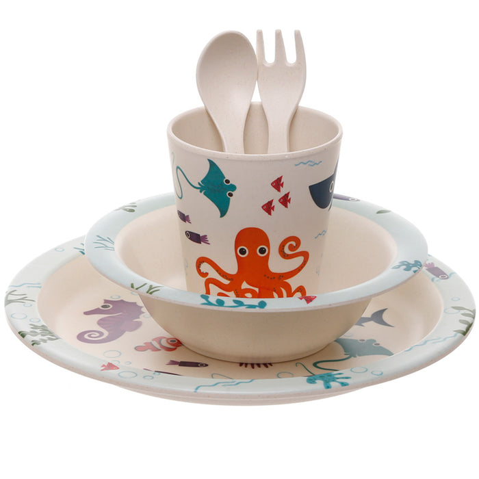 Splosh Sealife - bambus matarsett