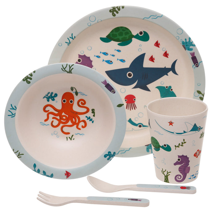 Splosh Sealife - bambus matarsett
