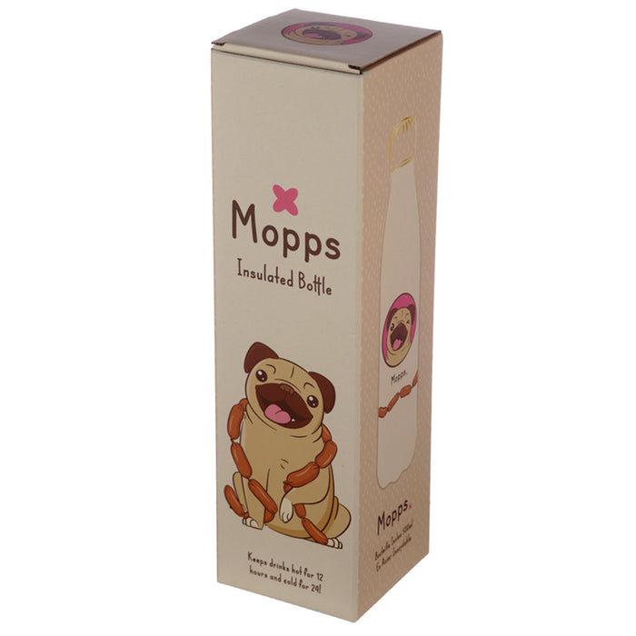 Mopps Pug - stálbrúsi