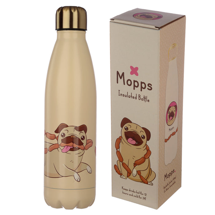 Mopps Pug - stálbrúsi