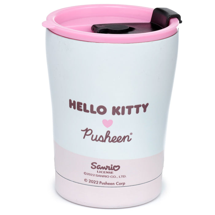 Hello Kitty & Pusheen - stál ferðabolli