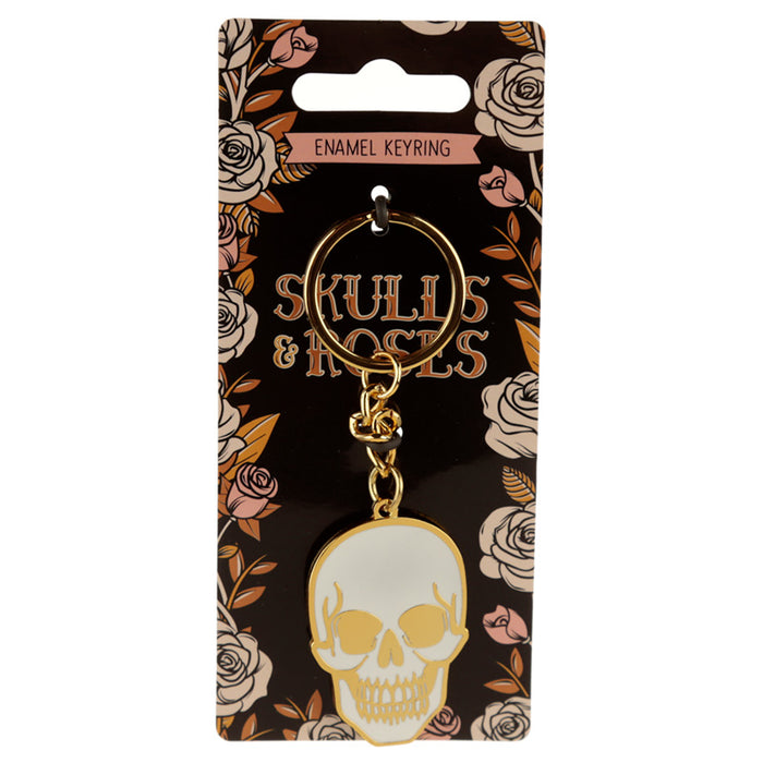 Skulls and Roses - lyklakippa