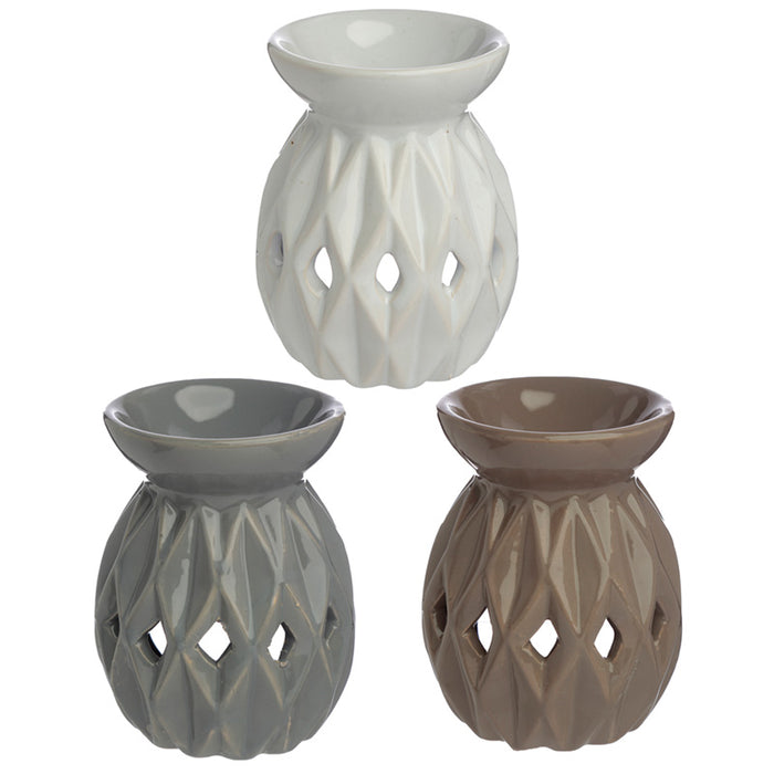 Eden Ceramic Origami Oil & Wax Burner - fyrir ilmolíur