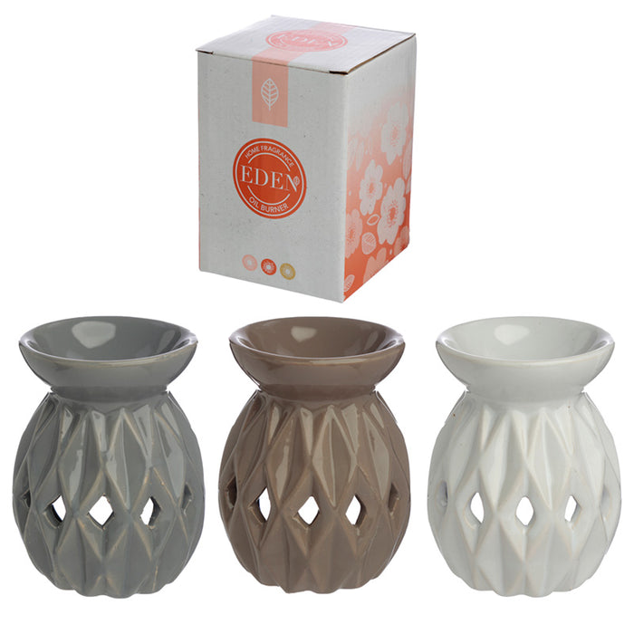 Eden Ceramic Origami Oil & Wax Burner - fyrir ilmolíur