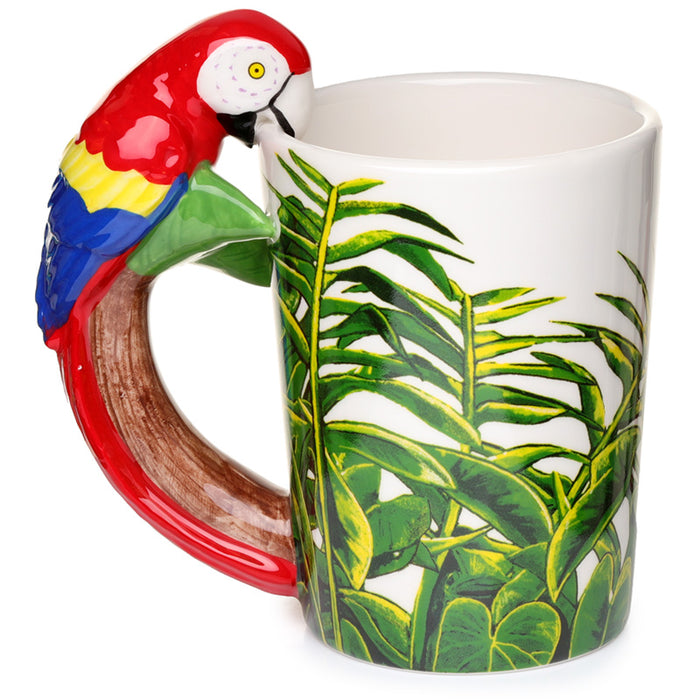 Parrot í frumskóg - bolli