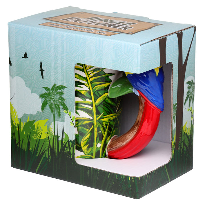 Parrot í frumskóg - bolli