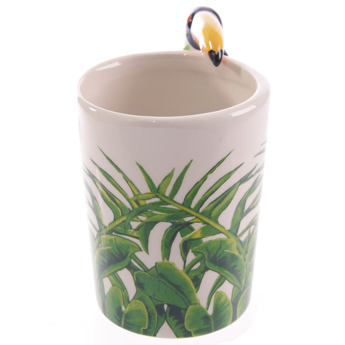 Toucan í frumskóg - bolli