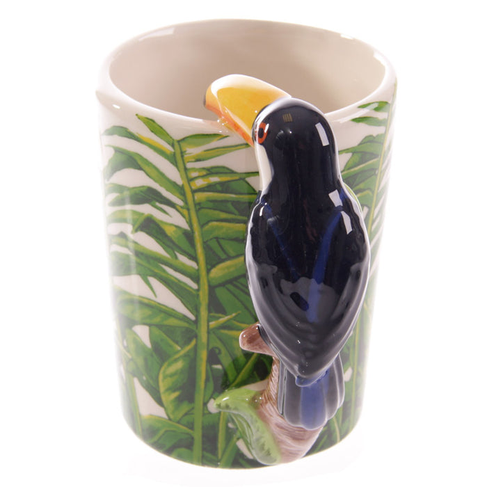 Toucan í frumskóg - bolli