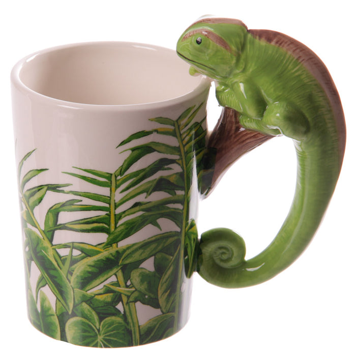 Chameleon í frumskóg - bolli
