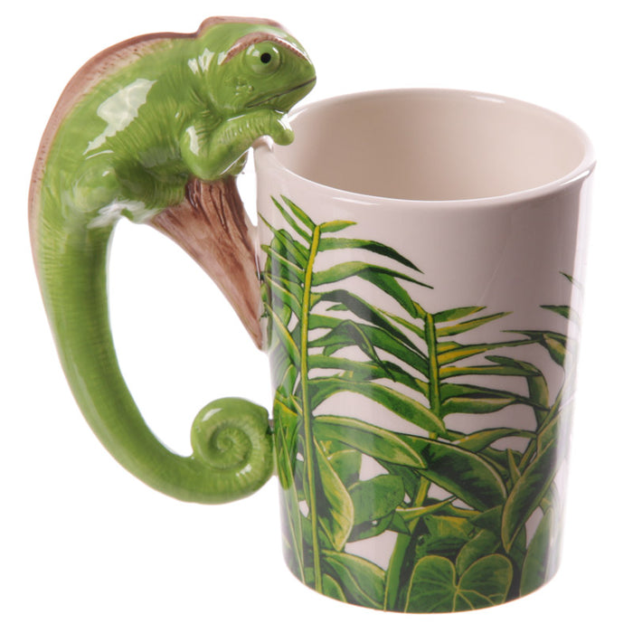 Chameleon í frumskóg - bolli