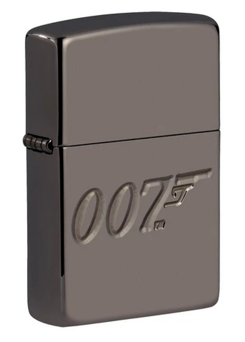 Zippo James Bond 007 High Polish Black Ice - Kveikjari