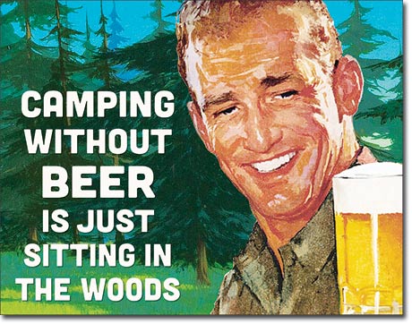 Camping Without Beer - 2295