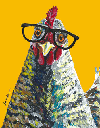 Chicken Glasses - 2417