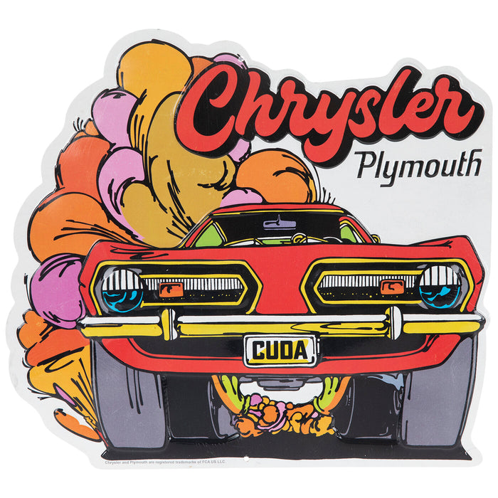 Chrysler Plymouth - Málmskilti