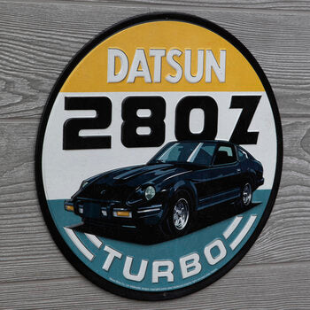 Datsun - Round - málmskilti