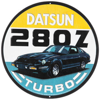 Datsun - Round - málmskilti