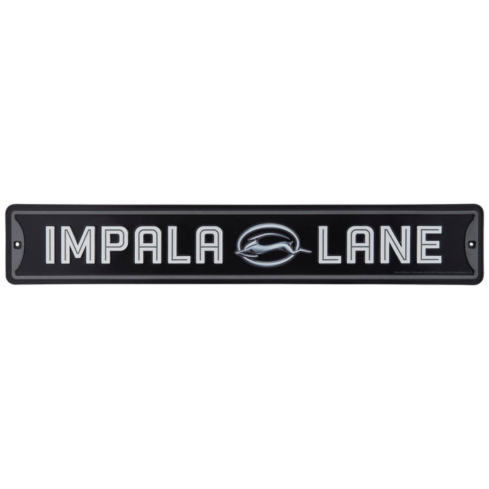 Impala Lane -  málmskilti